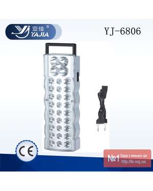 LED світильник портативний акумуляторний Yajia YJ-6806 Rechargeable (32 LED)