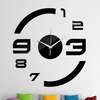 Дзеркальний 3D настінний годинник - Time Decor 613 - Картинка 4