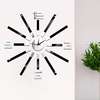 Дизайнерський, дзеркальний настінний годинник Multi - Time Decor 616 - Картинка 2