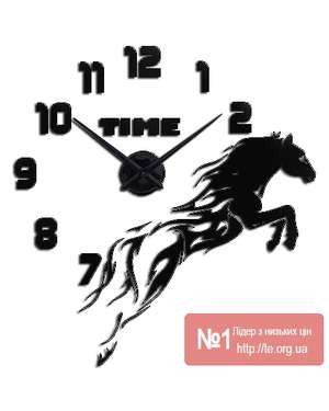 3D настінний годинник Mustang - TimeDecor 710