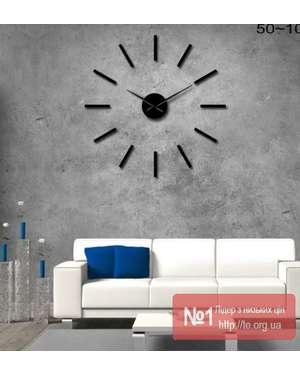 3D настінний годинник - мінімалістичний стиль TimeDecor 716