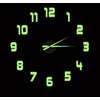 3D годинник з цифрами - люмінесцентний, світится у темряві - Time Decor 766