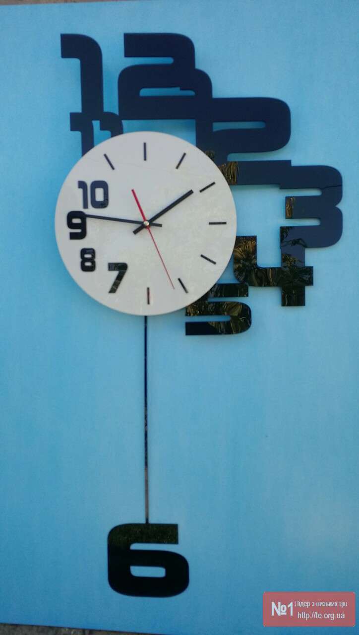 Декоративний настінний годинник із маятником TimeDecor 715