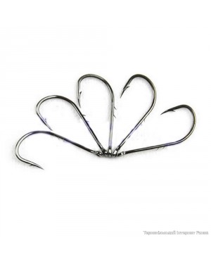 Риболовні гачки з зазубриною 50 шт. в коробці, зображення 3