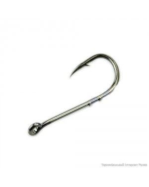 Риболовні гачки з зазубриною 50 шт. в коробці, зображення 4