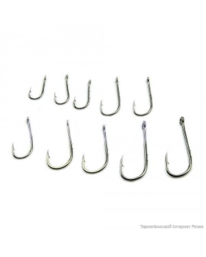 Риболовні гачки з зазубриною 50 шт. в коробці, зображення 6