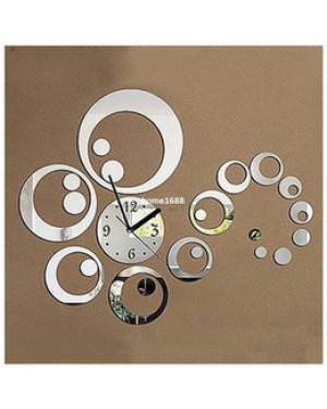 Настінний декоративний 3D годинник - сучасний, новітній дизайн 135, зображення 2