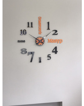 Великий настінний годинник 3D TIME, зображення 11