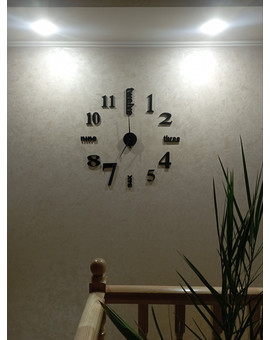 Великий настінний годинник 3D TIME, зображення 14