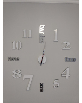 Великий настінний годинник 3D TIME, зображення 8