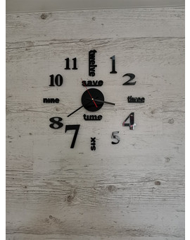 Великий настінний годинник 3D TIME, зображення 9