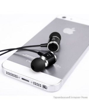 Вакуумні навушники - гарнітура Jmf H2 Bass (Original) з мікрофоном, зображення 1