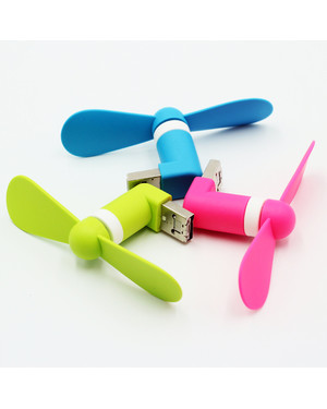 Портативний OTG Міні Micro USB вентилятор, зображення 10