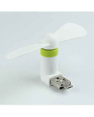 Портативний OTG Міні Micro USB вентилятор, зображення 4