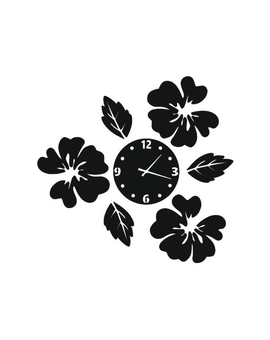 Дизайнерський, декоративний 3D настінний годинник 174, зображення