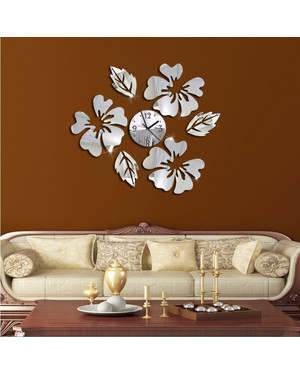 Дизайнерський, декоративний 3D настінний годинник 174, зображення 3