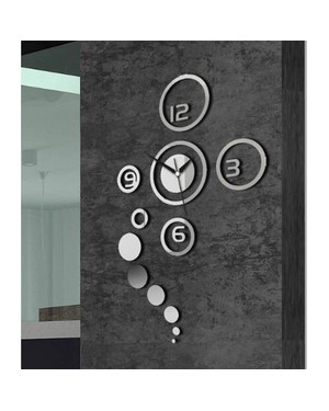 Декоративний 3D годинник - новітнього стилю 176, зображення 1