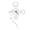 Декоративний 3D годинник - новітнього стилю - Картинка 6