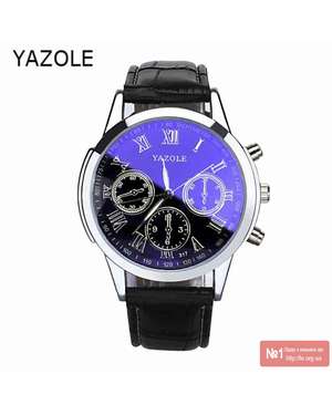 Чоловічиий годинник Yazole серія Blu Ray, зображення 2