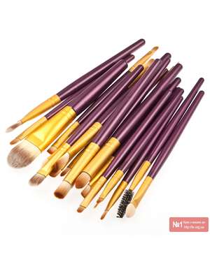 Професійний набір пензлів для макіяжу / візажу Maquiagem-Bsel 20шт., зображення 6