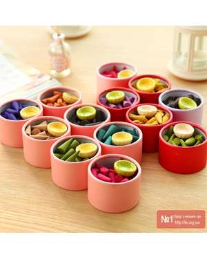 Комплект аромопаличок з тарілочкою для спалювання, зображення 2