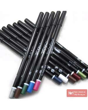 Комплект олівців Me Now для підводки контурів очей і губ -12шт., зображення 4