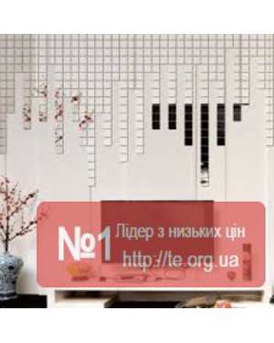 Дзеркальні самоклейкі квадратики 3D стікери 100шт. 2х2см., зображення 7