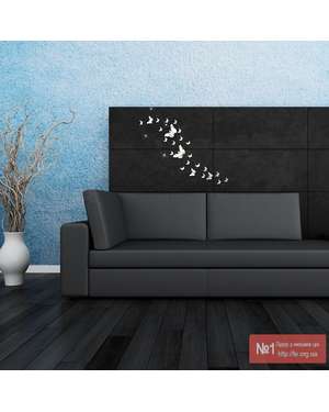 Акрилові дзеркальні 3D метелики, зображення 3