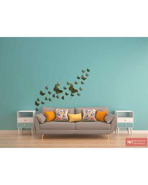 Акрилові дзеркальні 3D метелики, зображення 4