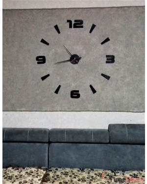 3D настінні годинники з цифрами та поділками, зображення 6