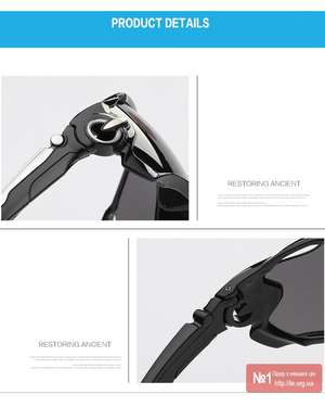 Спортивні сонцезахисні окуляри Binful AS703, зображення 4