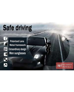 Поляризовані сонцезахисні окуляри Shauna black Polarized, зображення 3