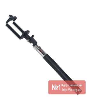 Монопод палиця для cелфі MONOPOD AK-6S Black, зображення 1