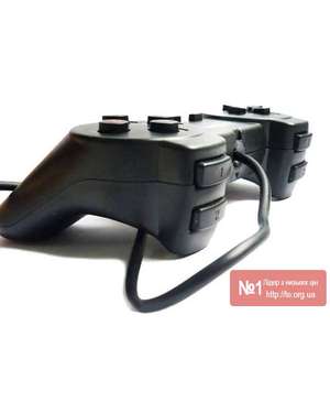 Провідний джойстик геймпад SQONYY USB Game Pad 852 з вібро, зображення 1