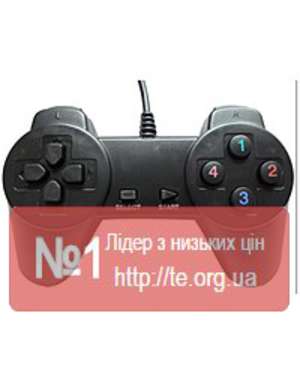 Провідний джойстик геймпад SQONYY USB Game Pad 852 з вібро, зображення 2