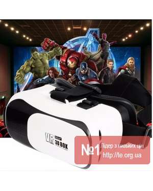 Окуляри віртуальної реальності GOLF 3D VR BOX GF-VR01, зображення 1