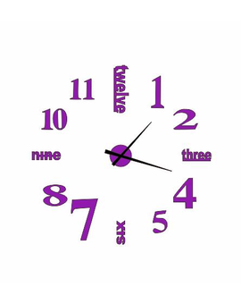 3D настінний годинник - Eng, зображення