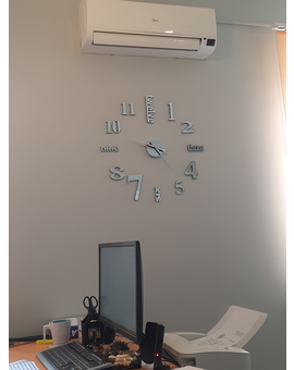 3D настінний годинник - Eng, зображення 2