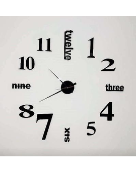 3D настінний годинник - Eng, зображення 8