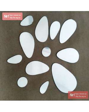 Дзеркальні елементи для декору TimeDecor (Ovl 386), зображення 5