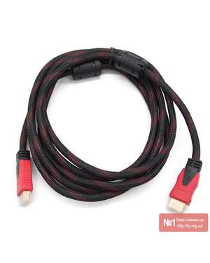 Кабель HDMI-HDMI 4К*2К (V1.4), зображення 2