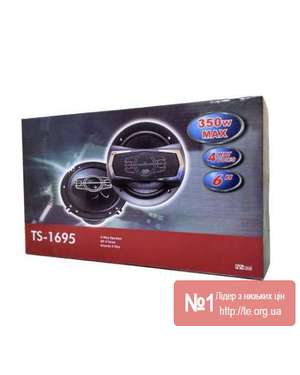 Колонки для авто TS-1695 MAX 350W, зображення 1