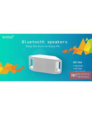 Мобільна Вluetooth колонка MP3 плеєр WSTER WS-Y66, зображення 4