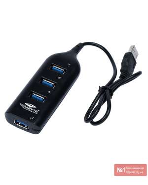 Розгалужувач USB HUB P-4000 (4 порта), зображення 2