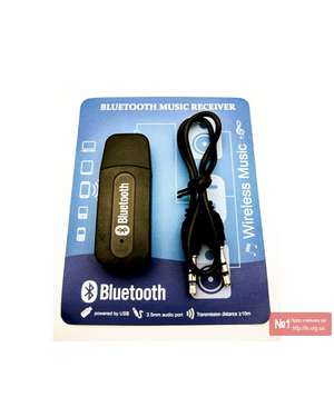 Блютуз аудіо ресивер, приймач Bluetooth Music Receiver BT-163, зображення 3