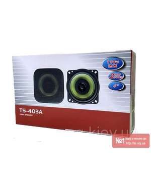 Колонки для авто TS-403A MAX 110W, зображення 2
