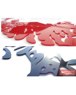 3D Акриловий декор - Квіти у вазі, зображення 7