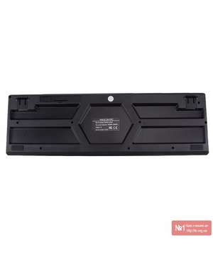 Комплект безпровідна ігрова клавіатура + мишка Gaming S-Shaped 2.4G HK6500, зображення 8