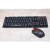 Комплект безпровідна ігрова клавіатура + мишка Gaming S-Shaped 2.4G HK6500 - Картинка 1