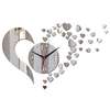 Декоративний настінний годинник - Серце